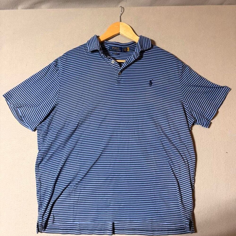 Polo-ralph-lauren Men's Blue and Navy Polo-shirts
